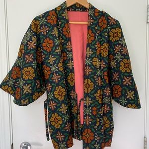 Handmade wool kimono